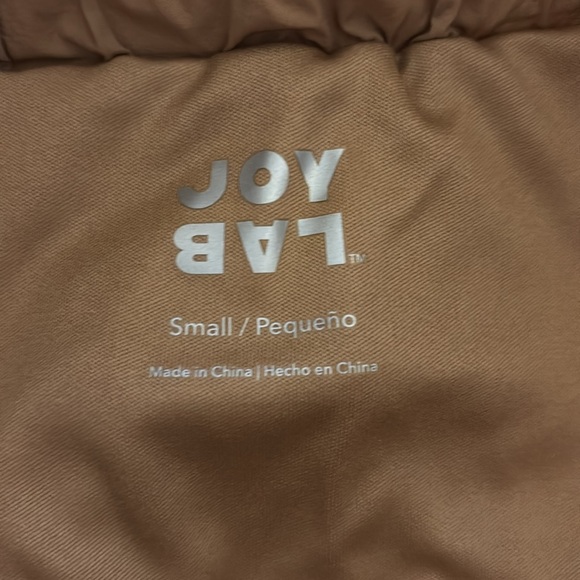 Women’s running shorts, Joy Lab, high waist, tan, worn once, size S - Picture 5 of 7